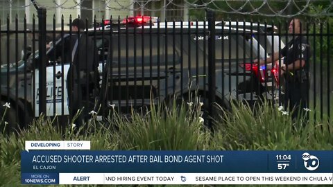 Bail bond agent shot during confrontation in El Cajon