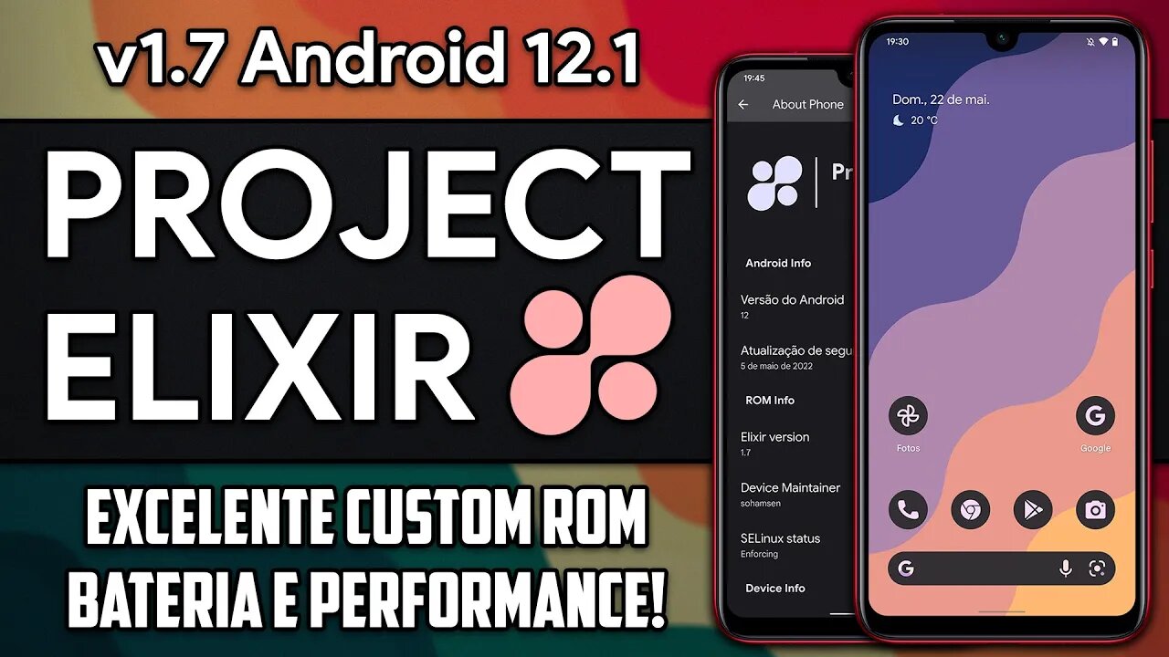 PROJECT ELIXIR ROM v1.7 | Android 12.1 (12L) | BATERIA & PERFORMANCE!