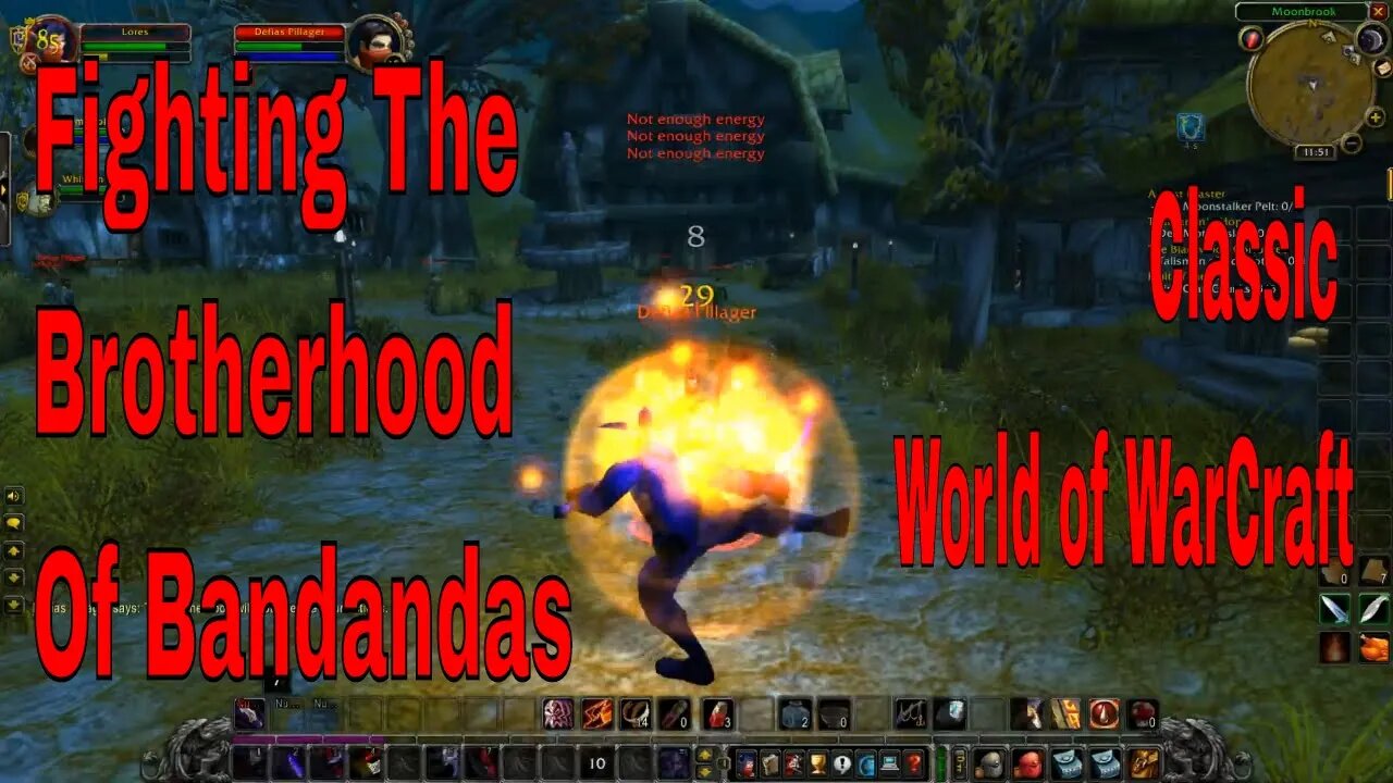 Lores The Rogue Moves To Stormwind And Fights The Brotherhood of Bandandas