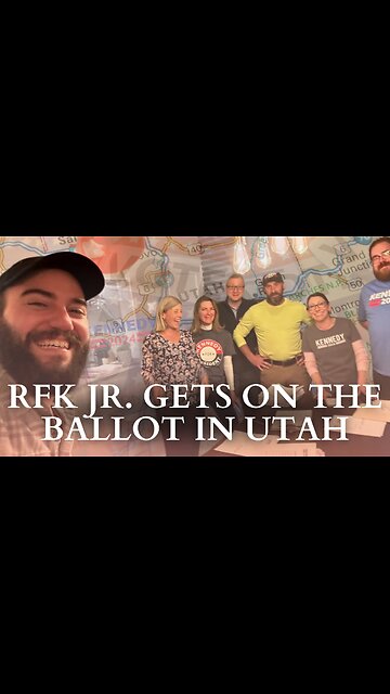 RFK Jr. Gets On The Ballot In Utah