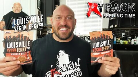 Louisville Vegan Jerkey Review Ryback Feeding Time