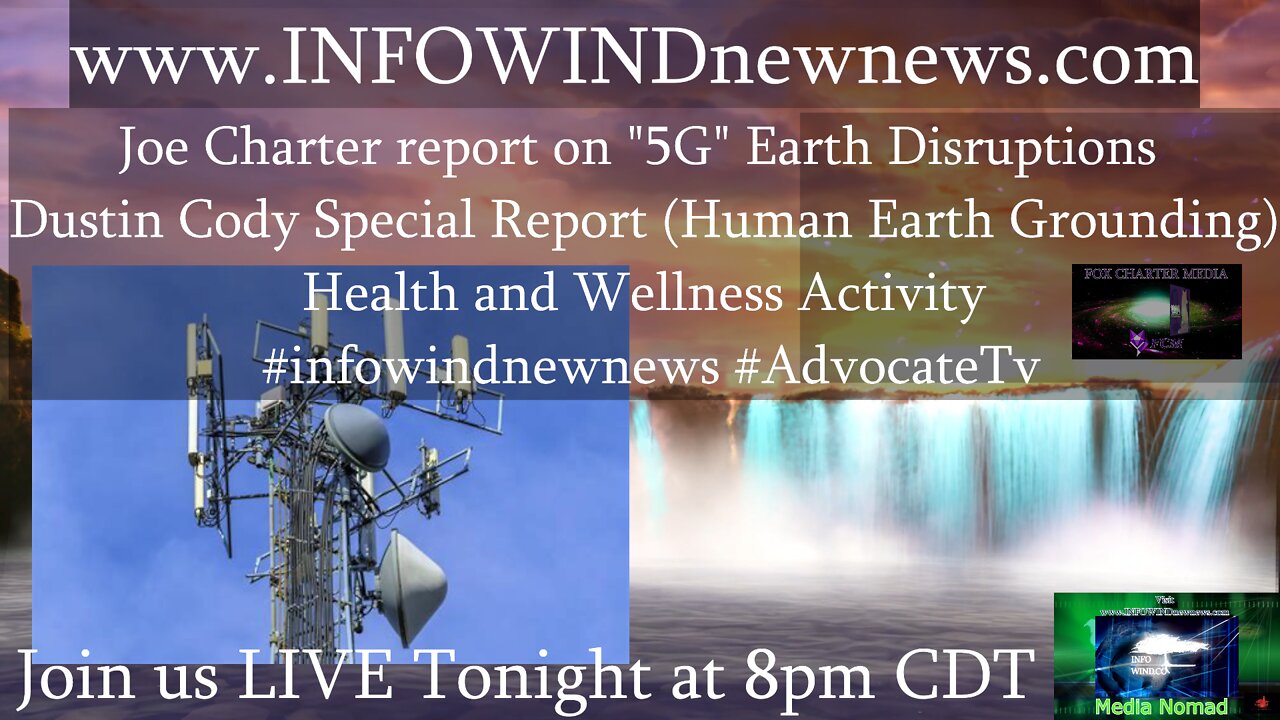 5G is Nothing But Surveillance Says Joe Charter-Guest Destin Cody on Health #5G VS #fiberoptics