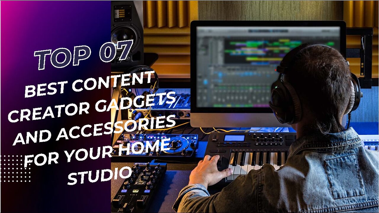 07 Best content creator gadgets and accessories for your home studio || Gadgets Hub