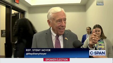 Democrat Rep. Steny Hoyer Doesn't Disavow Antisemitism From Fellow Democrat Rep. Rashida Tlaib