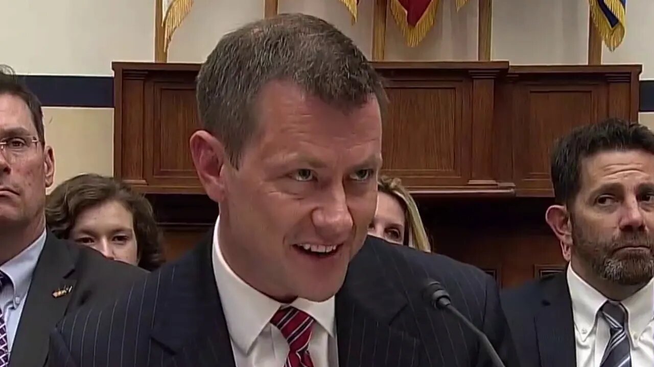 Peter Strozk "EVERY THING WAS DONE BY THE BOOK"