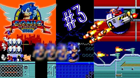 SONIC - MASTER SYSTEM - TODAS AS ESMERALDAS - PARTE 3 - DO INICIO AO FIM