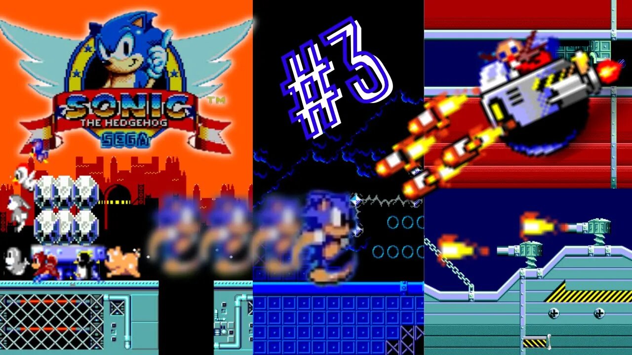 SONIC - MASTER SYSTEM - TODAS AS ESMERALDAS - PARTE 3 - DO INICIO AO FIM