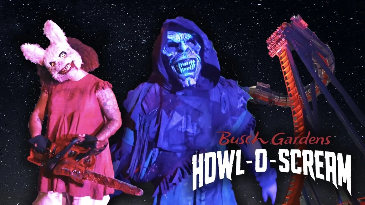 A Day at Howl-O-Scream from Home 👻 All Houses, Rides & Experiences