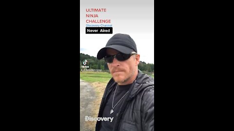 Never aired behind the scenes on Ultimate Ninja Challenge by Discovery Channel