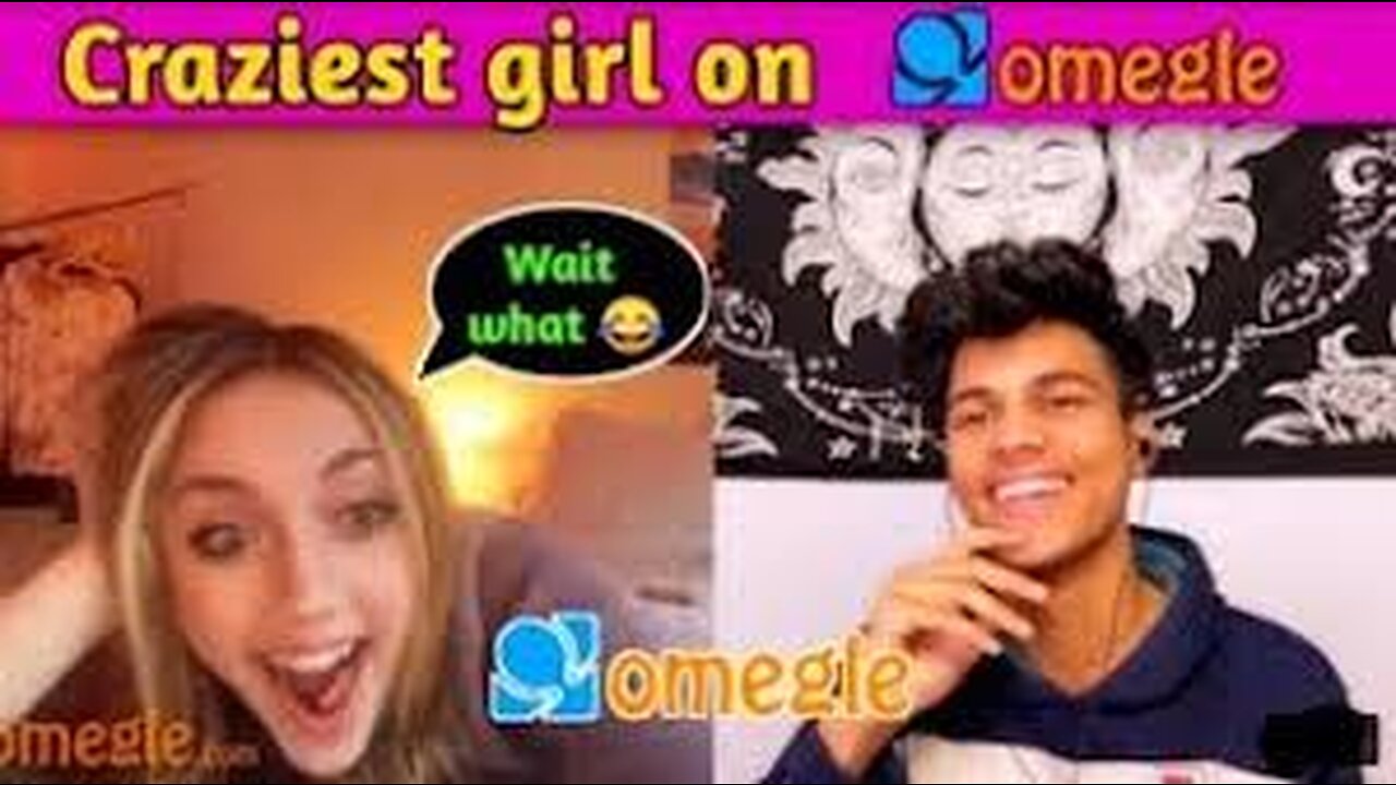 craziest girl on omegle beautifull