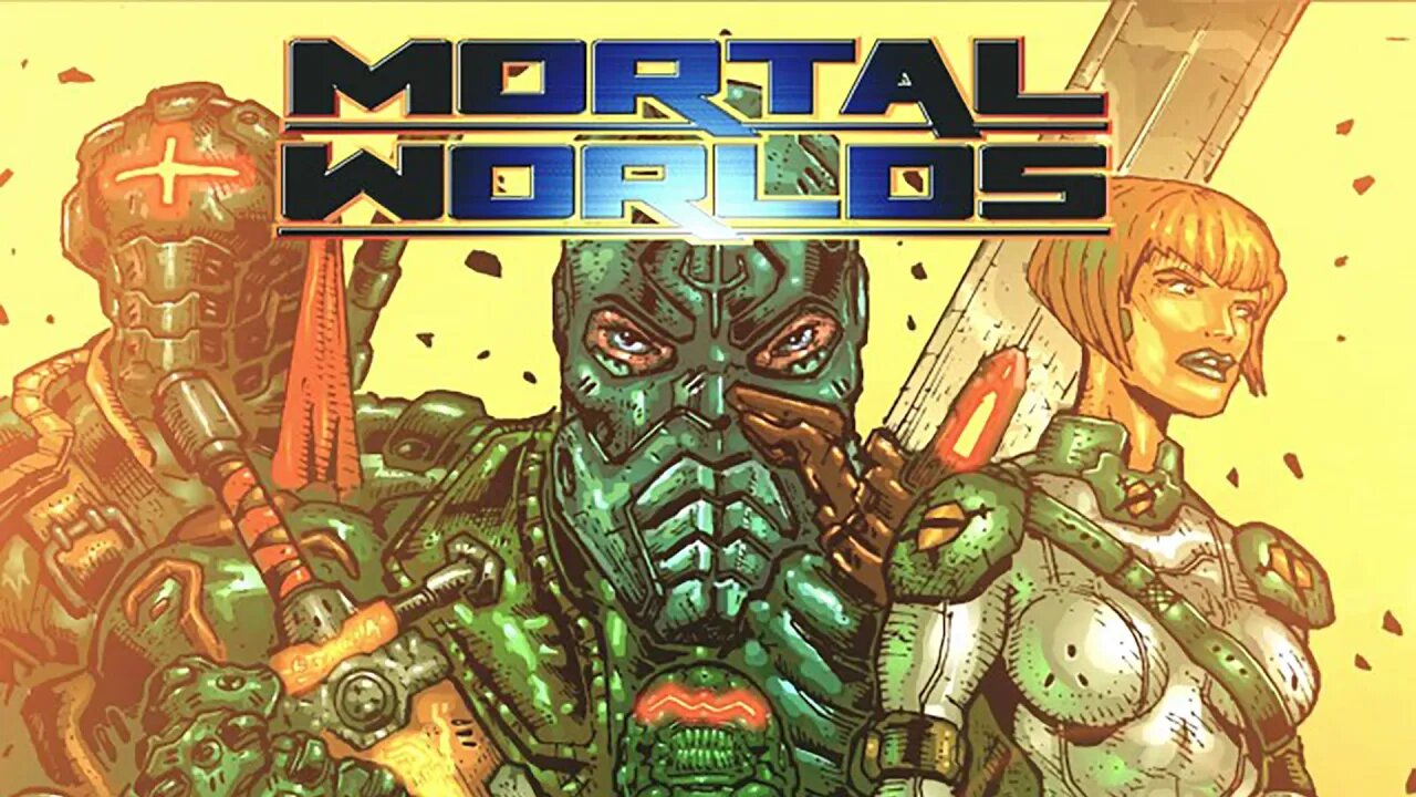 MORTAL WORLDS with Michael & Caroline Anden of DOUBLE VISION COMICS