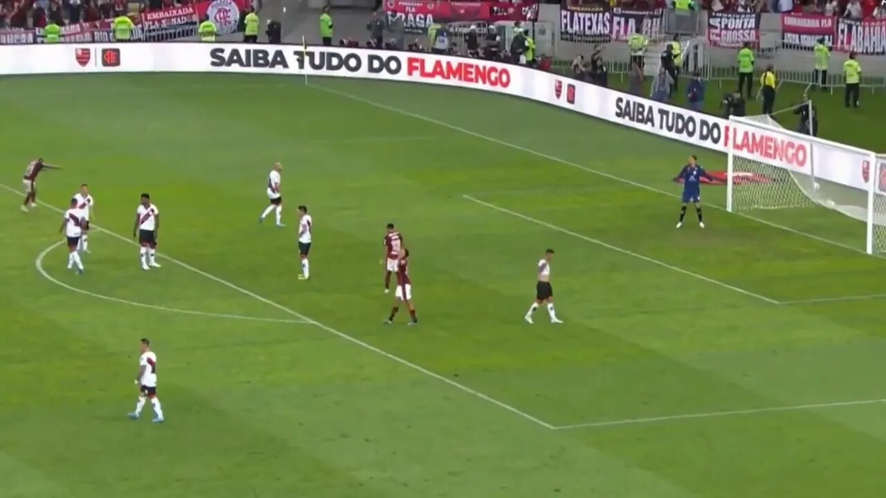 FLAMENGO X ATLÉTICO -GO/ SEGUNDO GOL/ MARINHO