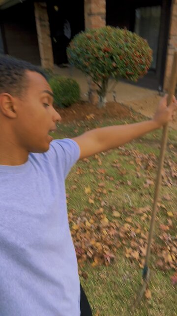 Racking up the leaves