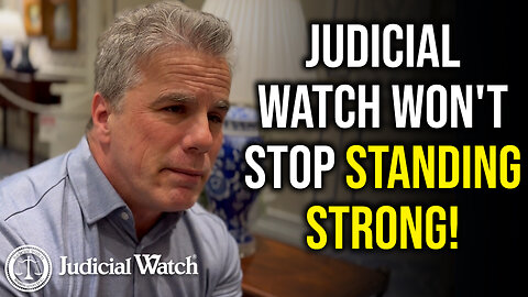 FITTON'S BOOK: Judicial Watch Won't Stop Standing Strong!