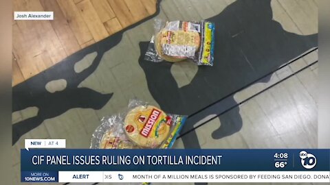 CIF appeal panel issues ruling on tortilla incident