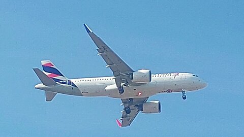 Airbus A320NEO PR-XBK coming from Brasília to Fortaleza