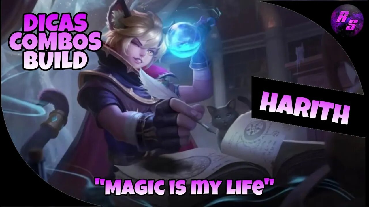 COMO JOGAR DE HARITH 2.0 • DICAS, EMBLEMA, BUILD E GAMEPLAY | Mobile Legends