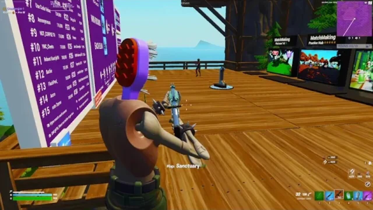 Session 4: Fortnite (1v1 realistic matchmaking) - -