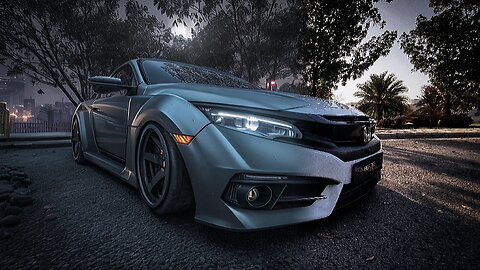 HONDA CIVIC X #bagged