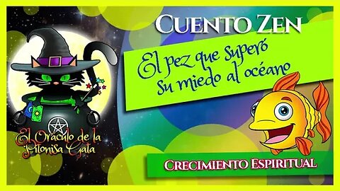 🌸CUENTO ZEN para reflexionar🐟EL PEZ QUE SUPERÓ SU MIEDO AL OCÉANO 🐠Crecimiento espiritual🙏