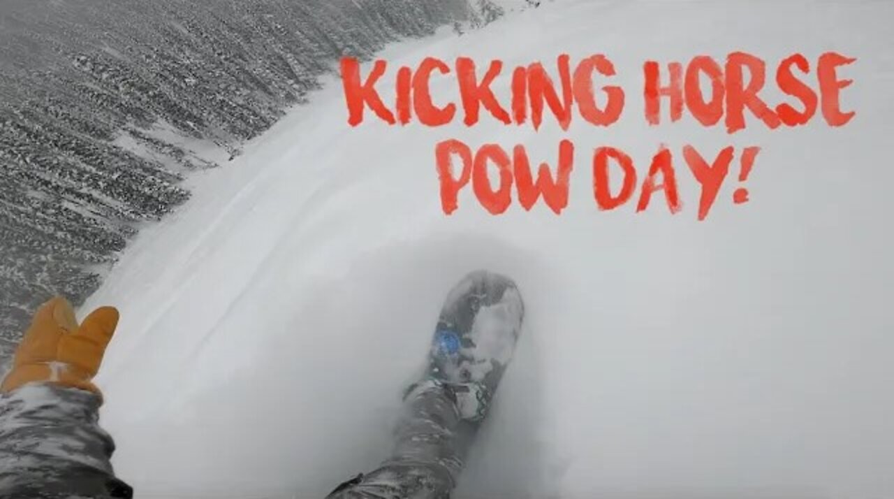 POW DAY! (Snowboarding in Kicking Horse) | The Promised Land SE3 EP4