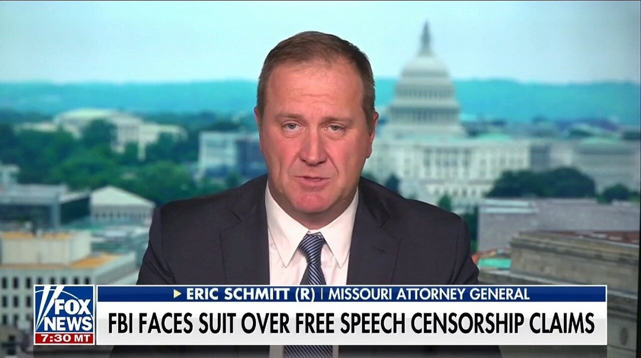 Sen-Elect Schmitt Moves Ahead With Lawsuit Targeting FBI Colluding With Big Tech
