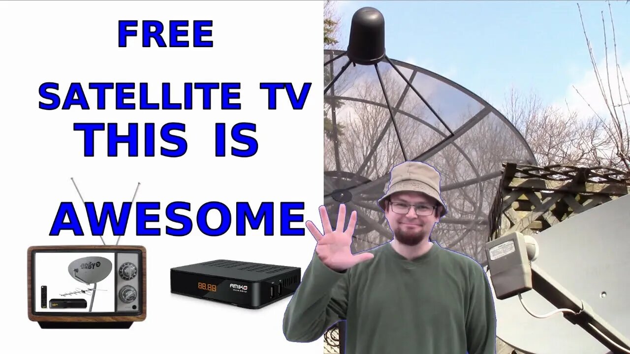 FREE SATELLITE TV - THIS IS AWESOME - 2021 - LIVE CHAT!