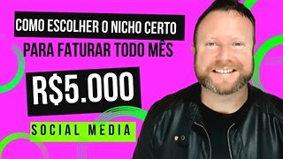 SOCIAL MEDIA: Qual nicho atender?