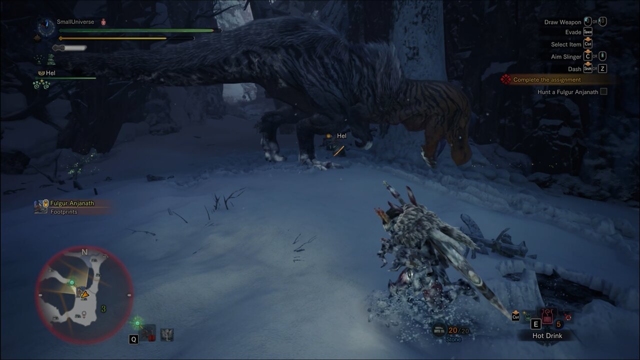 Monster Hunter: Iceborne - Hunting Fulgur Anjanath