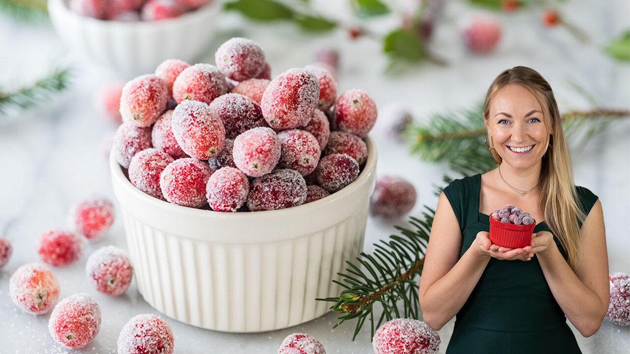 Sugared Cranberries