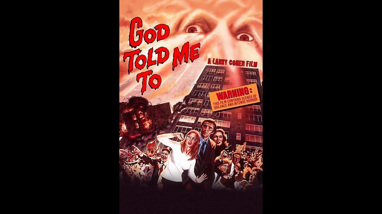 God Told Me To. (1976) Sci-Fi / Horror (Actually Very Good!)