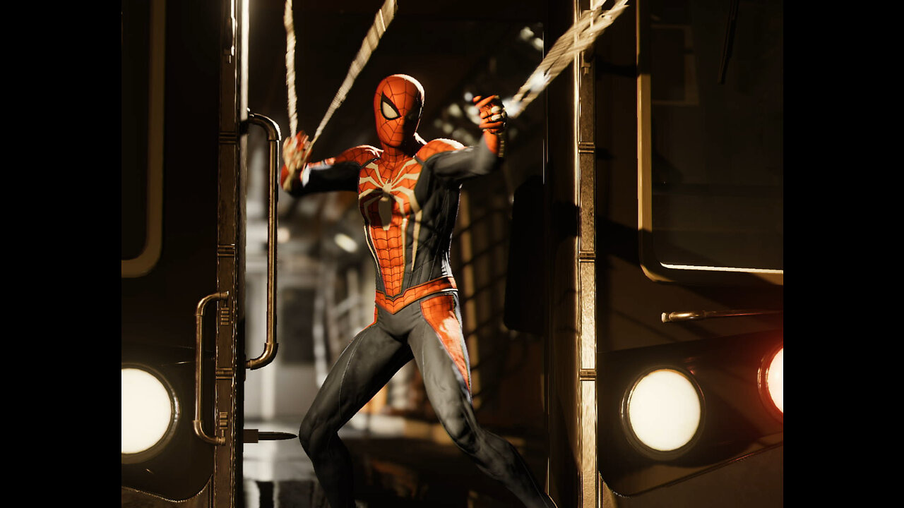 Can Spider man Stops train