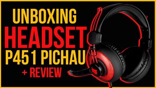 Unboxing/Review do Headset Gamer Pichau P451 #shorts #pichau #unboxing