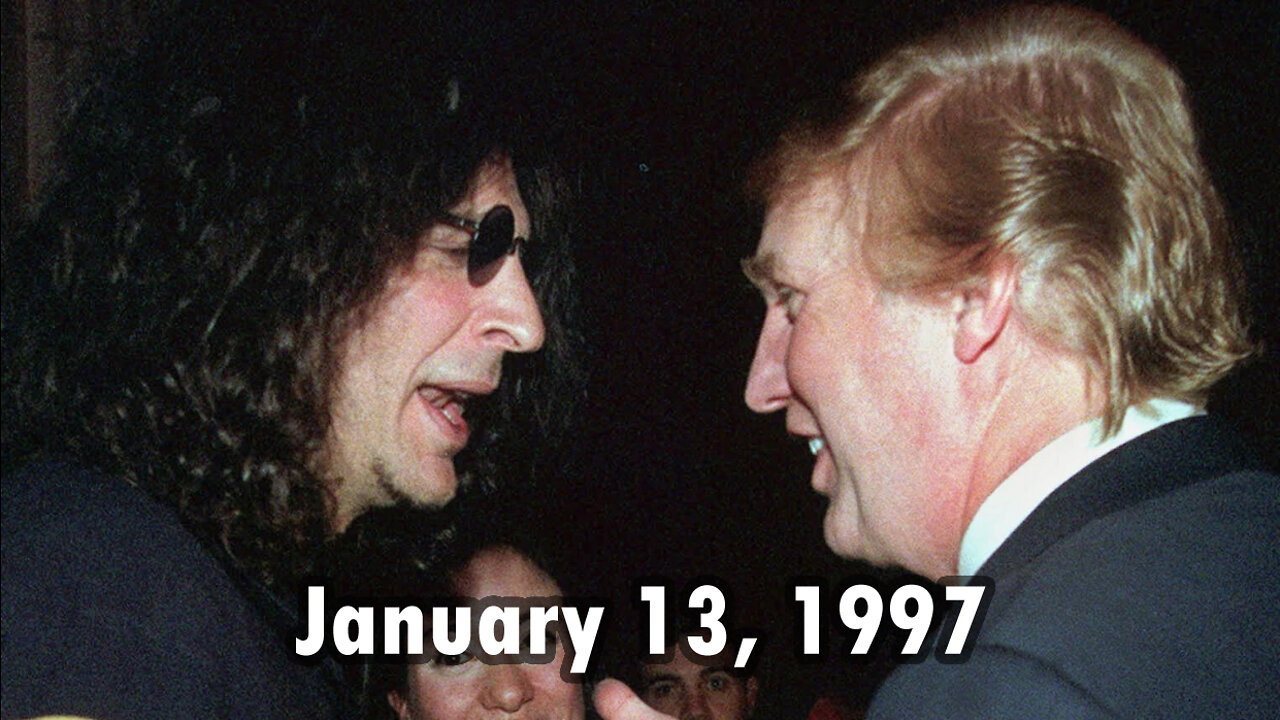 1997-01-13 - Donald Trump appears on Howard Stern