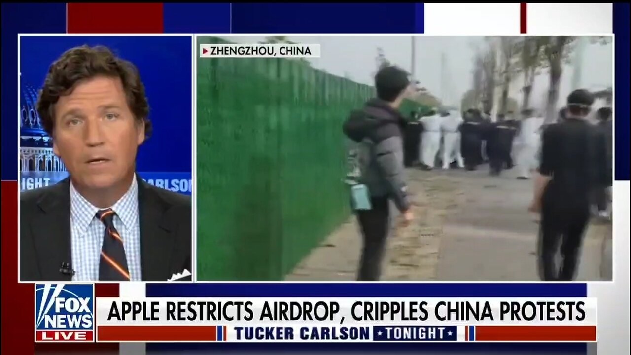 Apple Is Covering For The Government Of China: Tucker