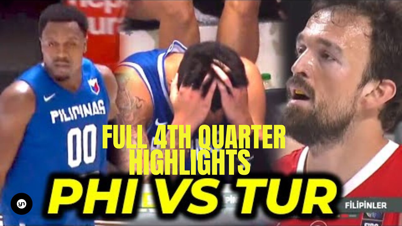 #37 GILAS PILIPINAS Vs TURKEY #24 l FULL GAME 4TH QUARTER ACTIONS l TuneUp Game l JUNE 28 2024