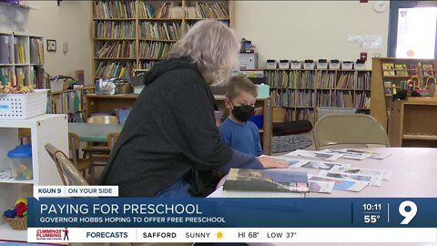 Governor Hobbs hoping to offer free preschool