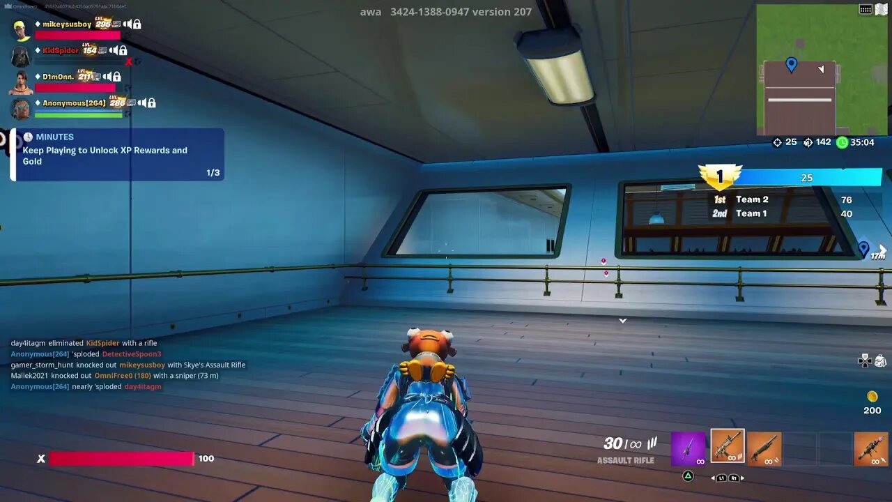 Fortnite gameplay