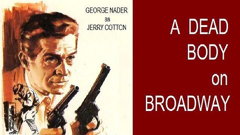 A DEAD BODY ON BROADWAY 1969 AKA Broadway's Deadly Gold - Crime Drama FULL MOVIE HD & W/S