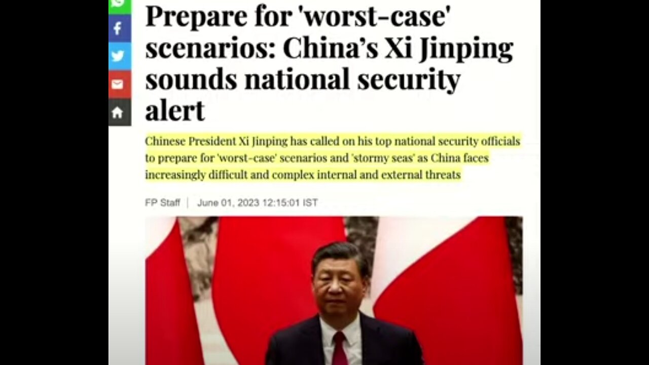 CCP in Panic Over Economic Despair China Preparing for Something Big. WAR? Russia's Missile Problems