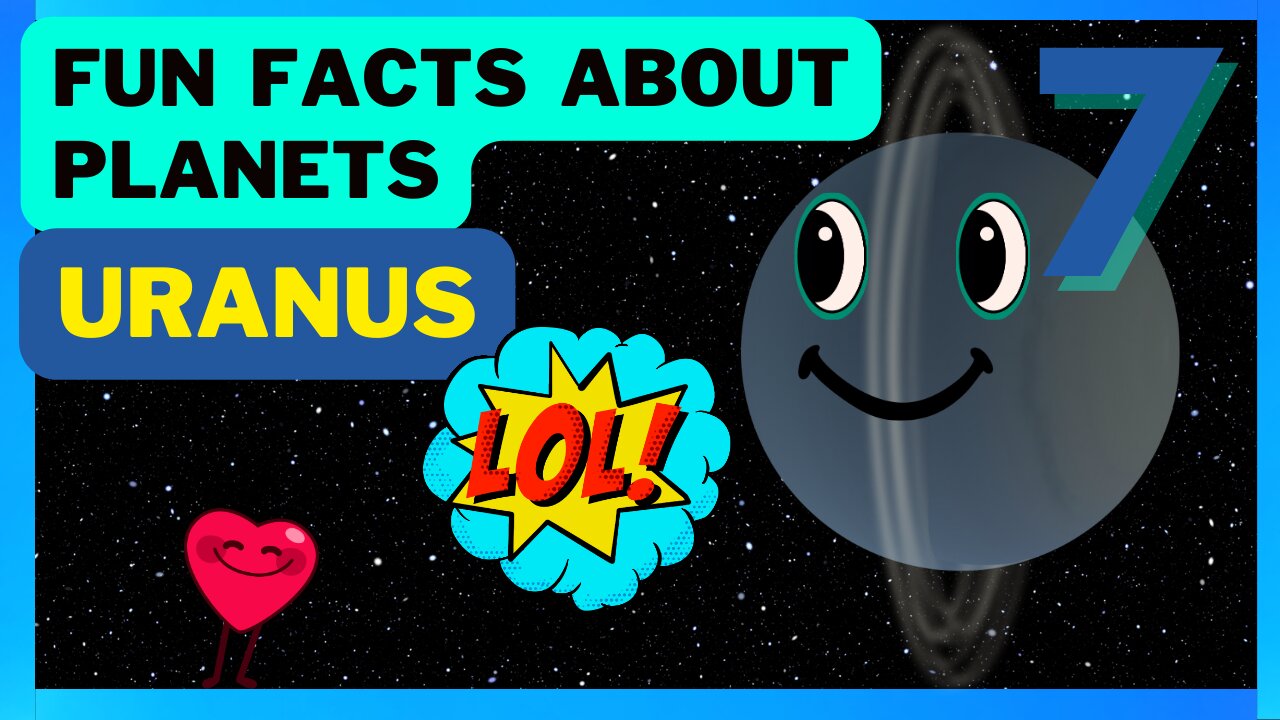 URANUS | FUN FACTS ABOUT PLANETS | science for kids | solar system | space | SafireDream