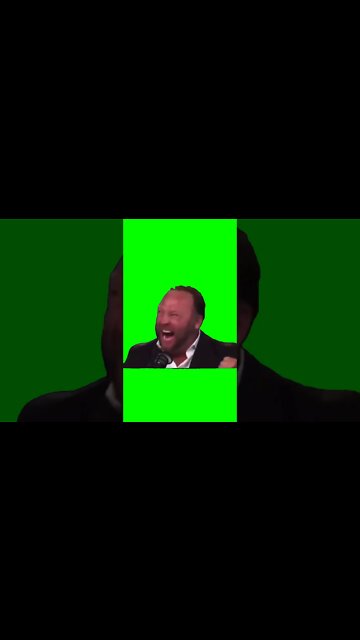 Alex Jones green screen