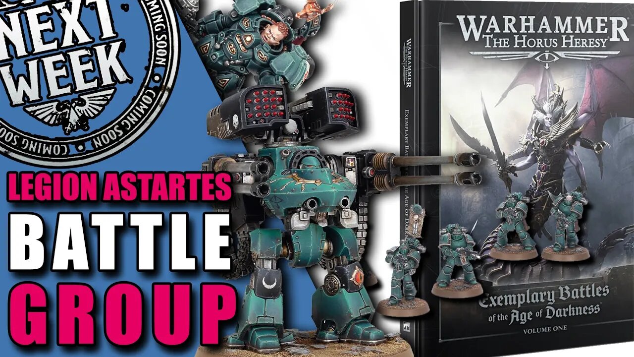 Horus Heresy Legiones Astartes Battle Group on this Sunday Preview!