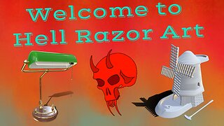 Welcome To Hell Razor Art!