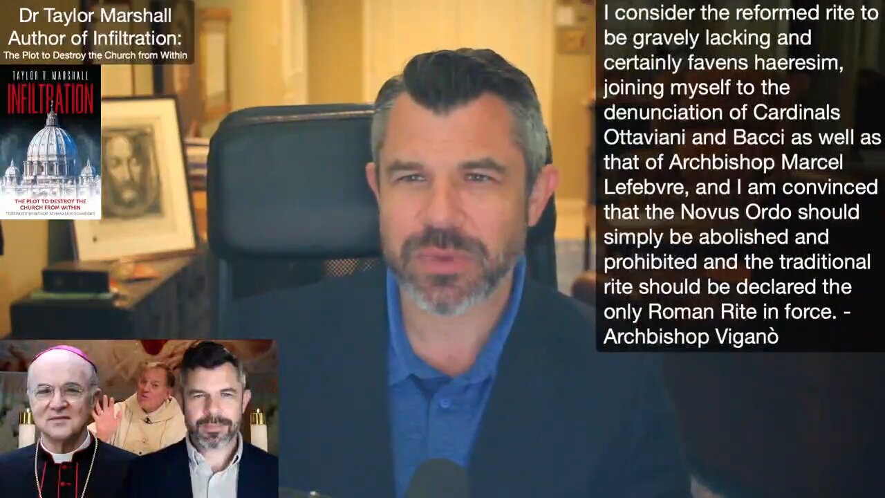 Abp Viganò considers reformed rite gravely lacking and certainly "favens haeresim" (promotes heresy)