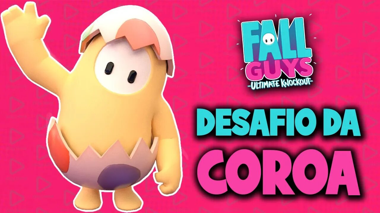 Fall Guys - Desafio da coroa ao vivo