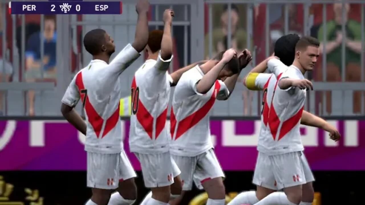 PES 2021: PERU vs ESPAÑA | Entretenimiento Digital 3.0
