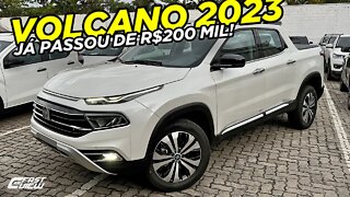 NOVA FIAT TORO VOLCANO DIESEL 2023 TRAZ NOVIDADES E FICOU MAIS CARA!