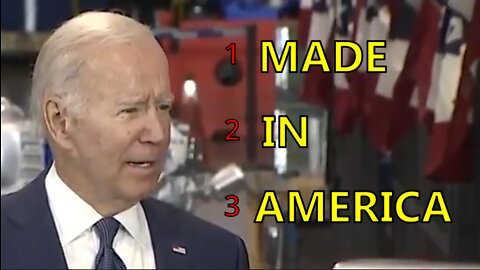 Joe Biden - "Let me start of with two words"