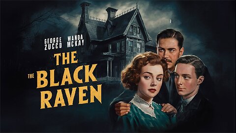 THE BLACK RAVEN (1943)George Zucco, Wanda McKay & Noel Madison | Mystery | Colorized | Free Movie